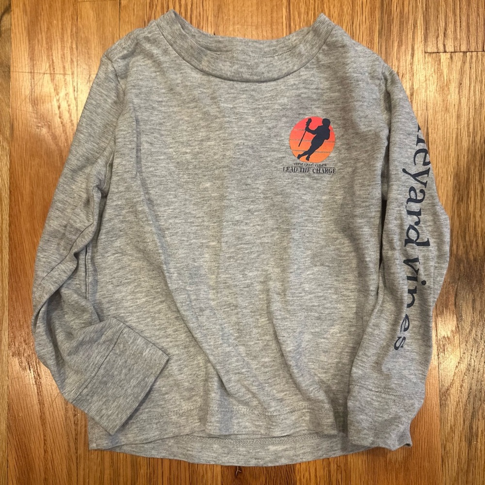 Vineyard Vines Shirt, Lacrosse themed, 2T
